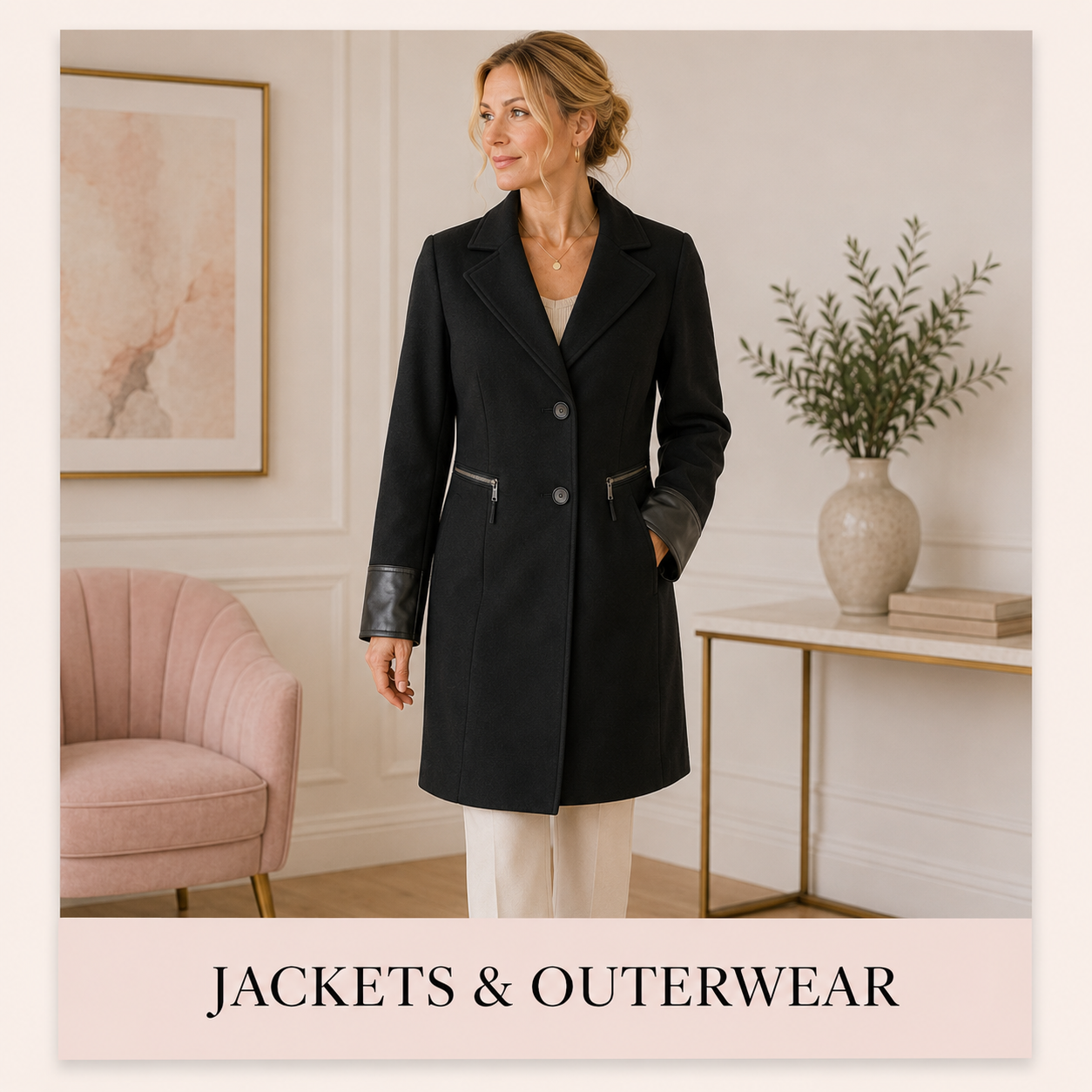 Black coat