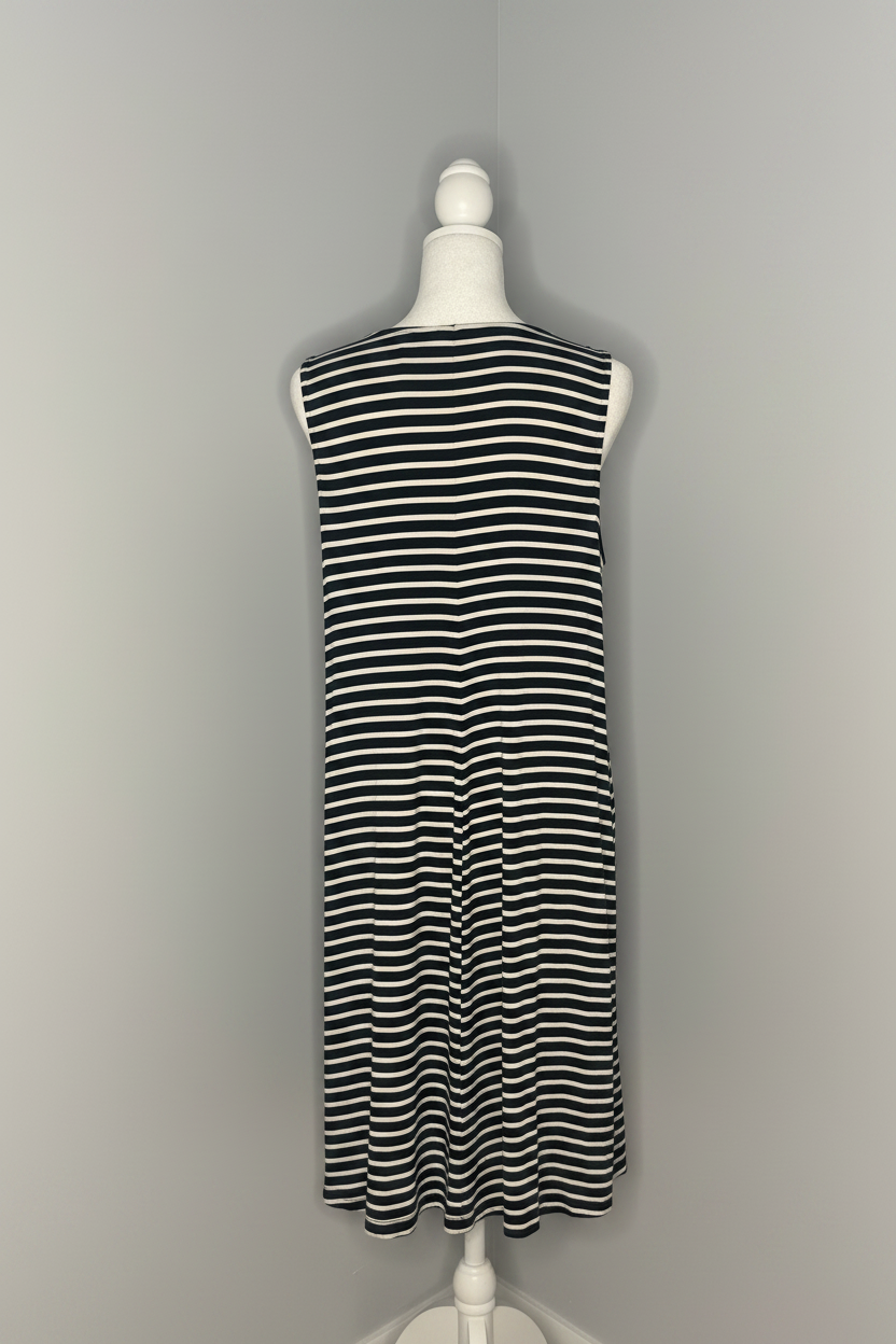 Old Navy Striped Sleeveless Dress – Size Large