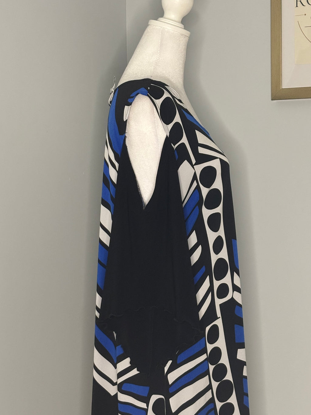 Joseph Ribkoff Cold Shoulder Tunic Top | Size 16
