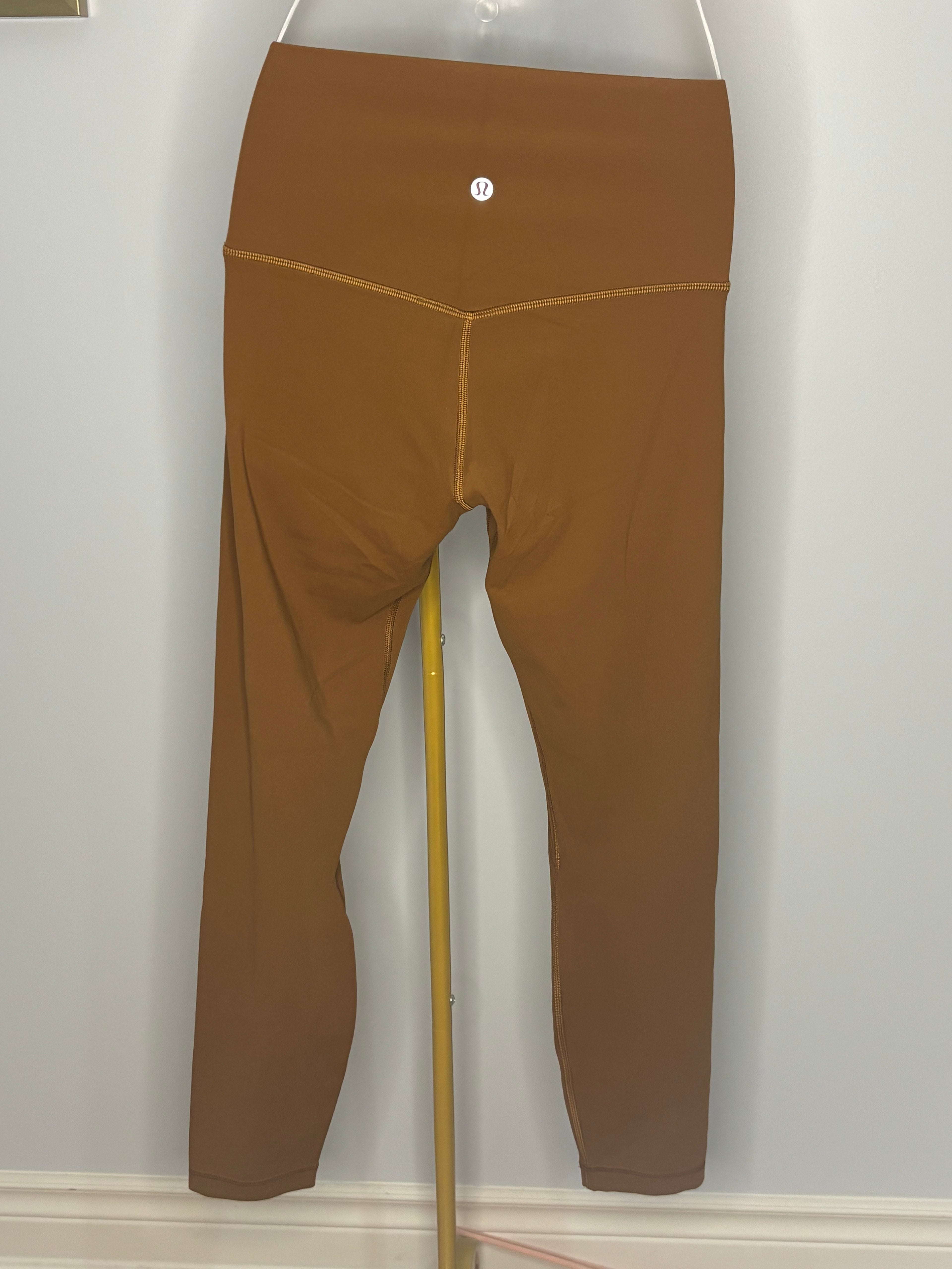 Lululemon Align High-Rise Pant 28" Leggings | Brown Earth/French Press Style | Size 8