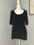Cynthia Rowley Black Tunic Top – Size Medium