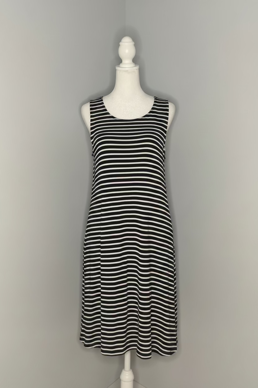 Old Navy Striped Sleeveless Dress – Size Large