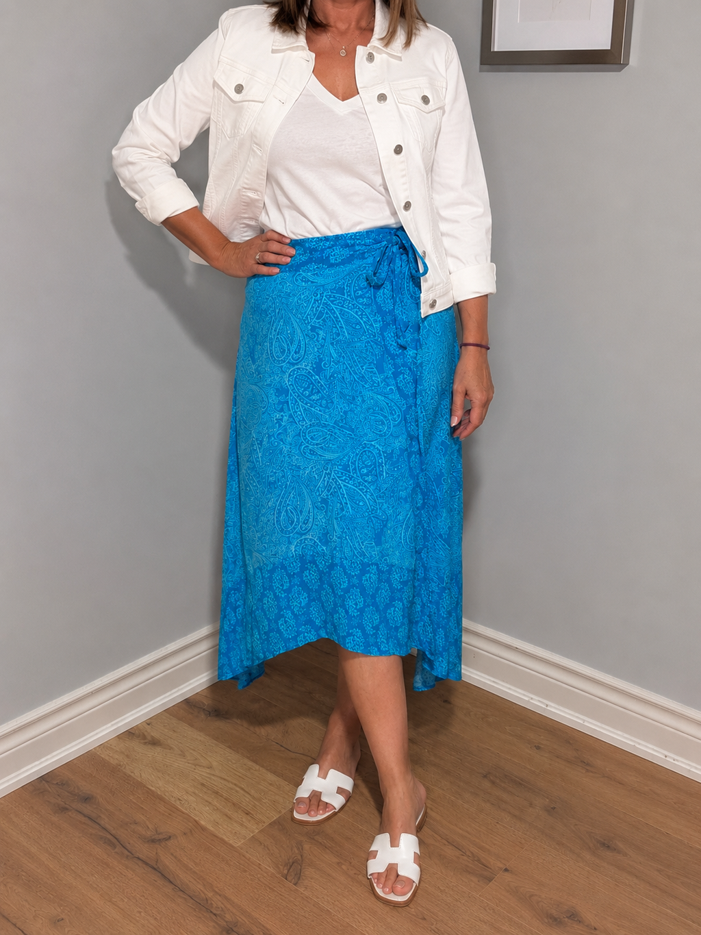 Jones New York Sport Faux Wrap Skirt – Size Large