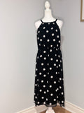 Banana Republic Polka Dot Midi Dress