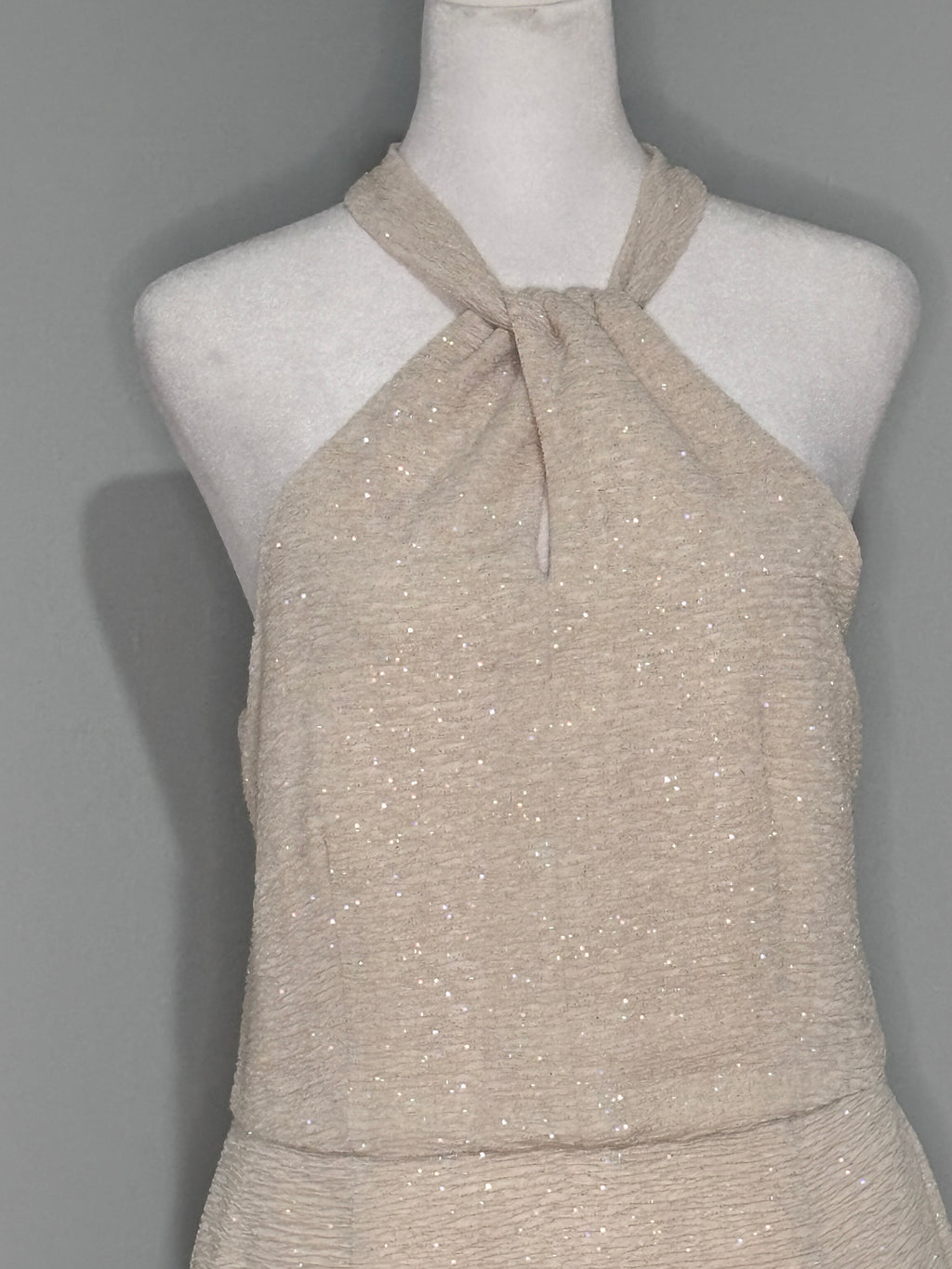 Maggy London for Melanie Lyne – Shimmer Halter Dress