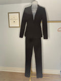 RW&CO Black Tailored Pantsuit Set | Size 2 | Classic Power Suit