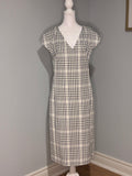 Banana Republic Plaid Sheath Dress – Size 12 (NWT)