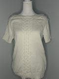 RW & CO. Cable Knit Sweater Top