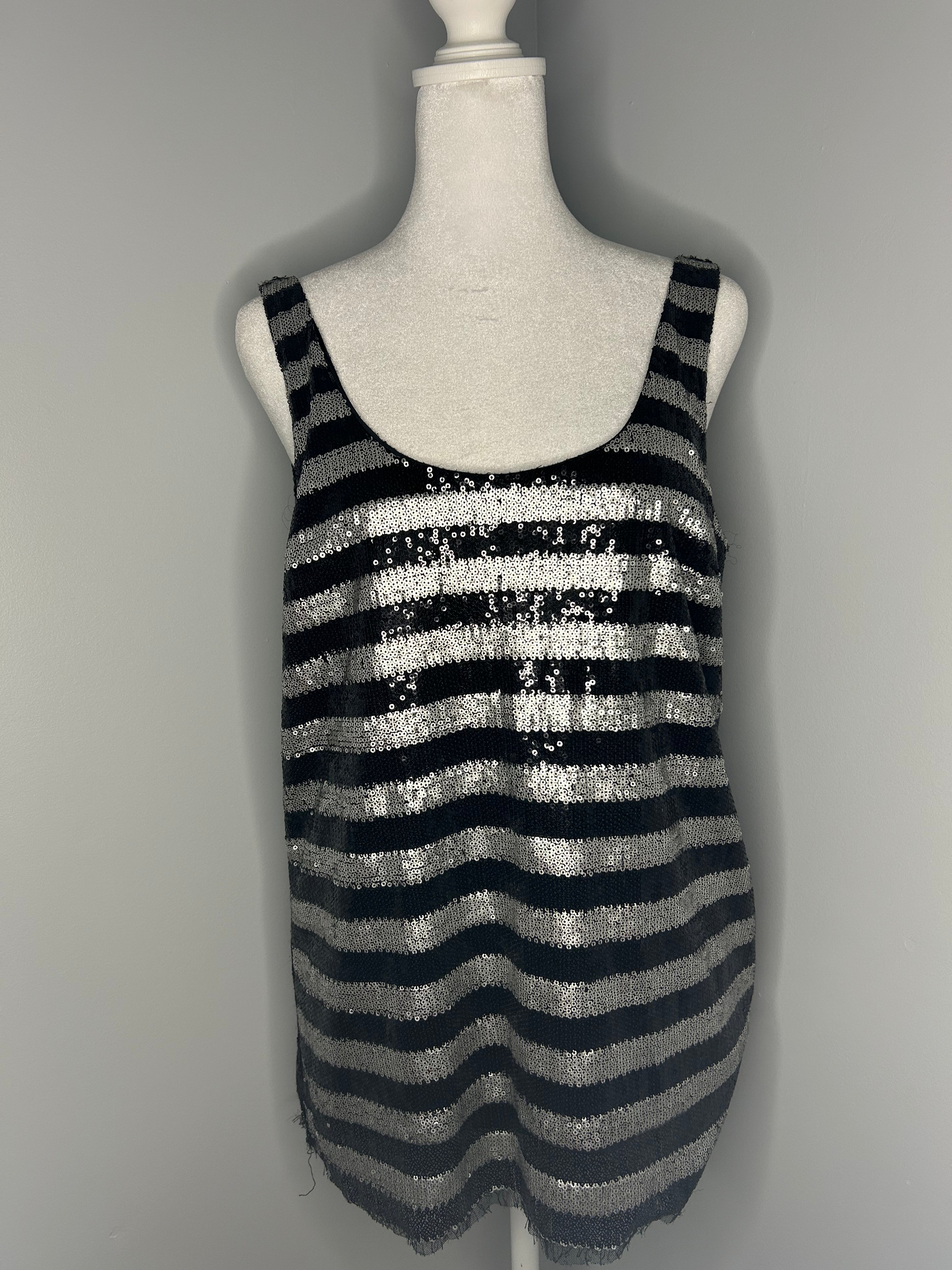 Minuet Sequin Tank - Size Medium