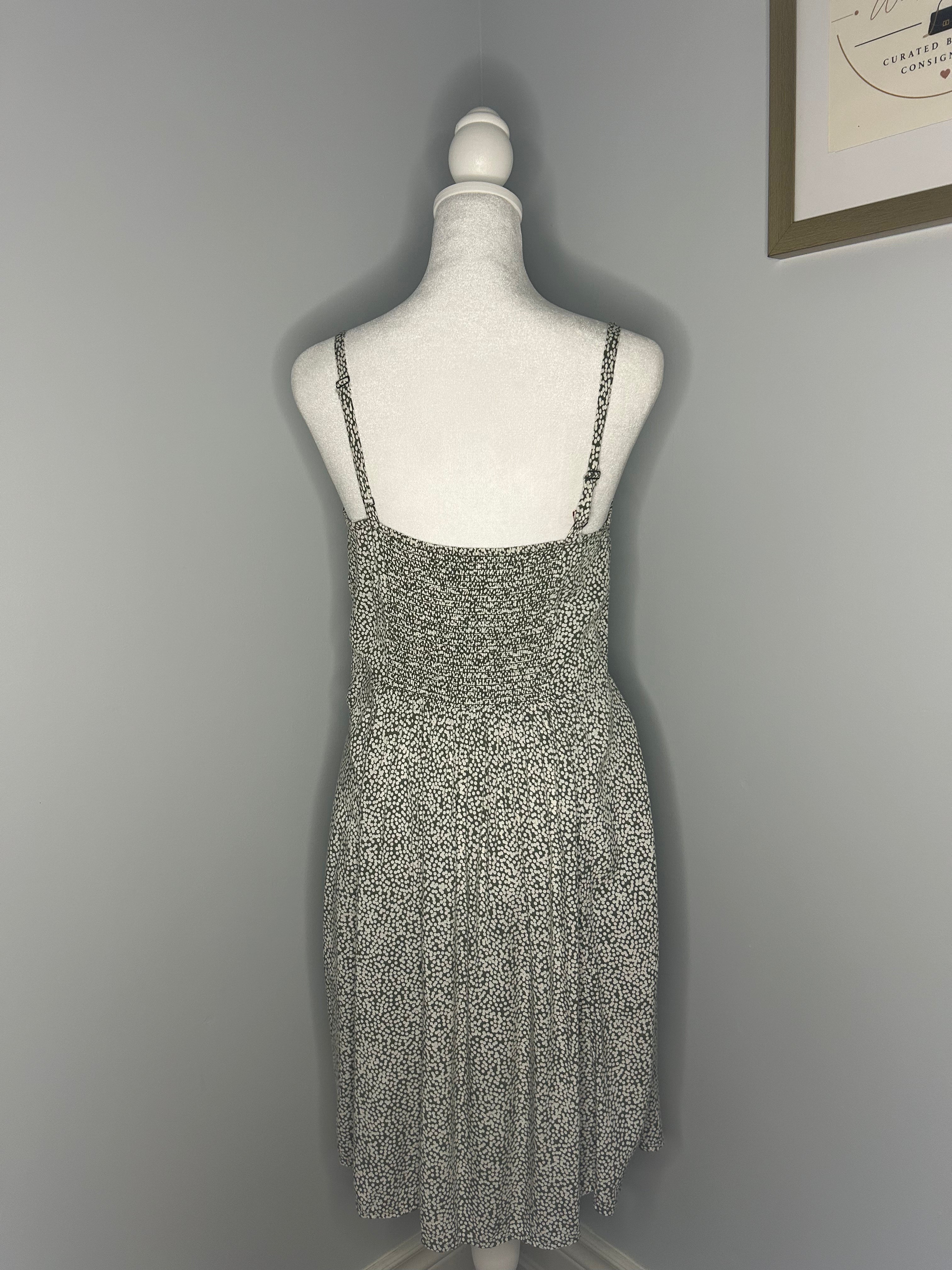 Gap Floral Midi Dress – Size Small