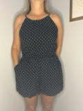 Old Navy Polka Dot Romper - Size Medium
