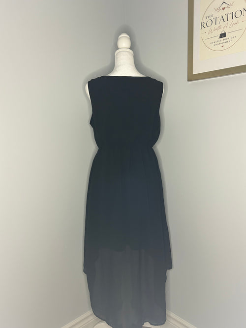 Candy Couture Black High - Low Dress Size Large