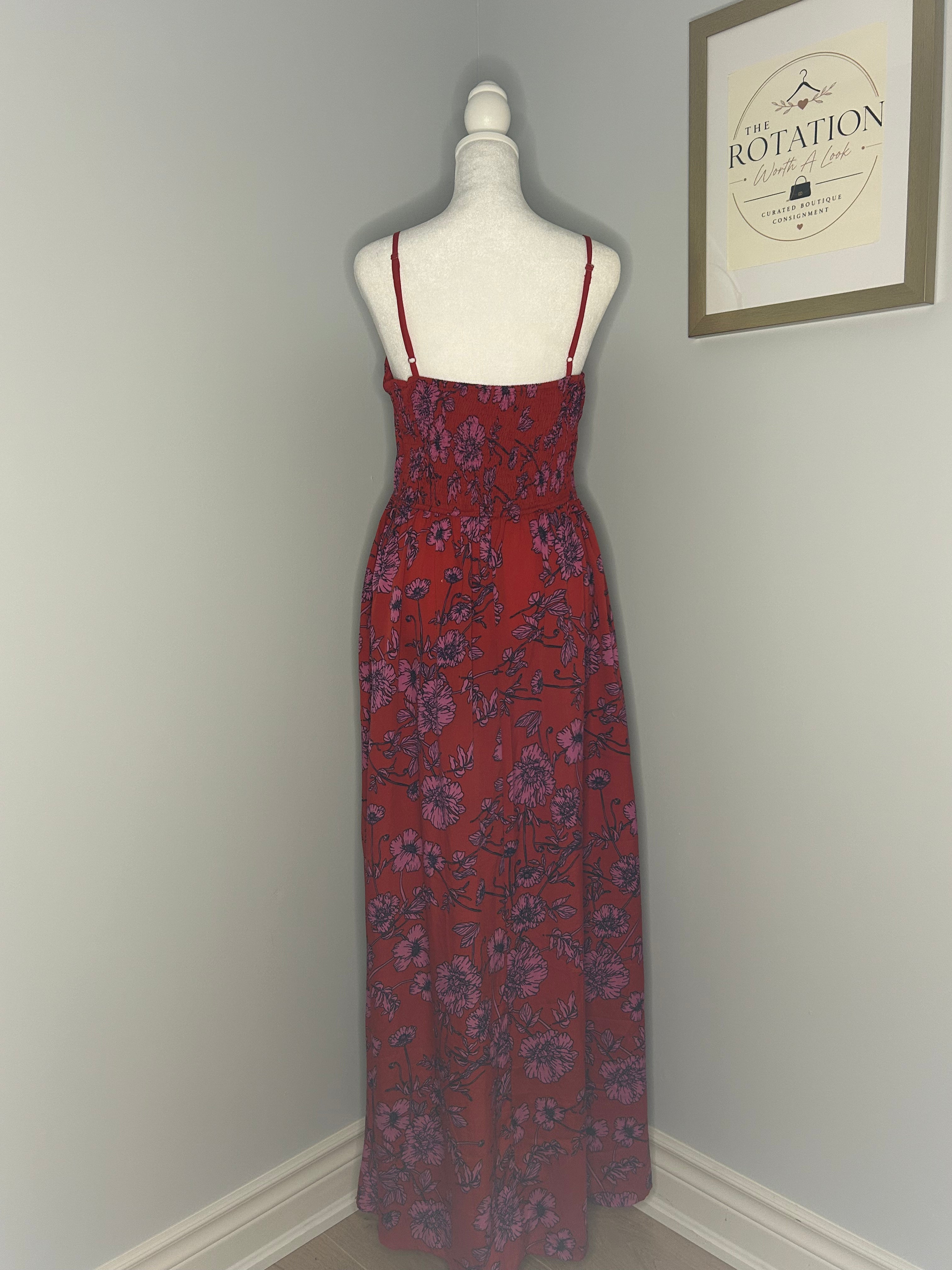 BOG Collective Floral Maxi Dress - Size Large