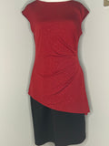 Enfocus Studio Glitter Overlay Dress  Size: 8