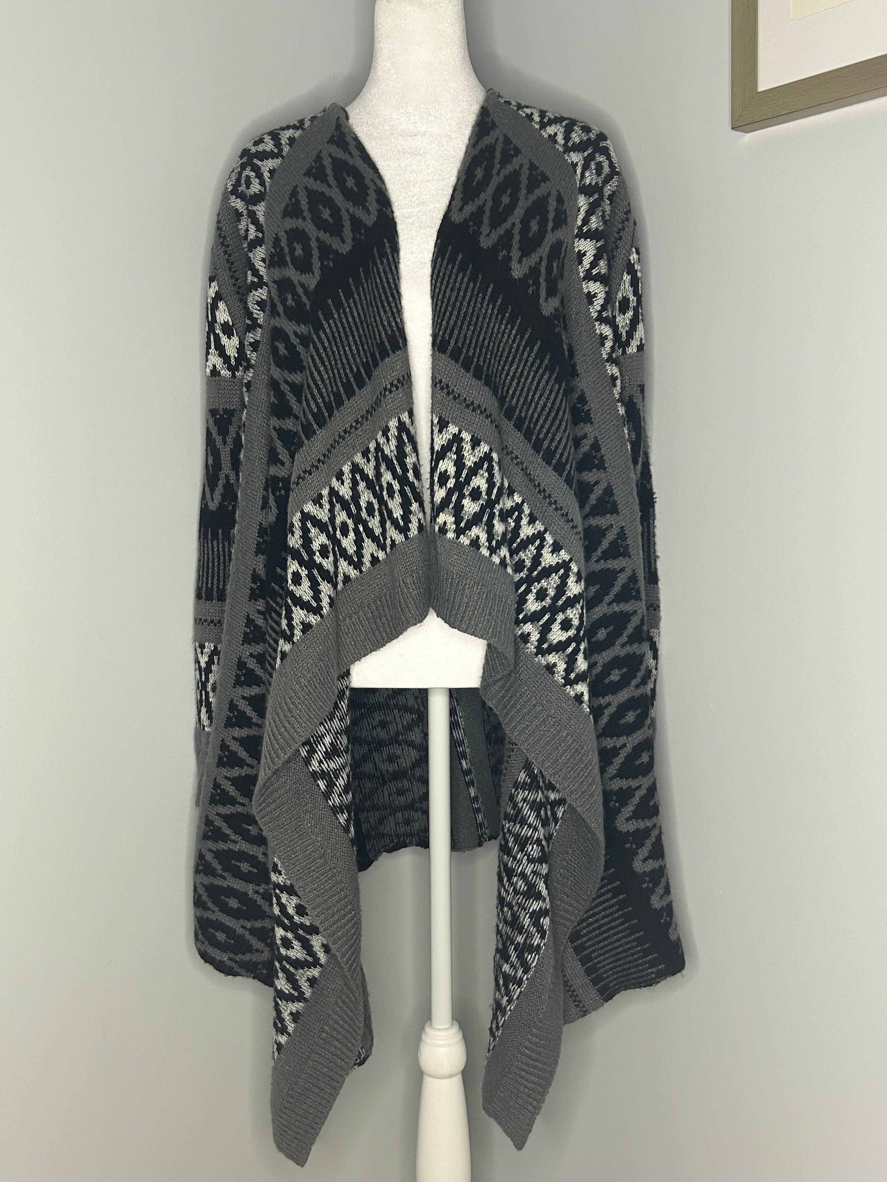 Guilty Open Front Pattern Cardigan  Size: Medium