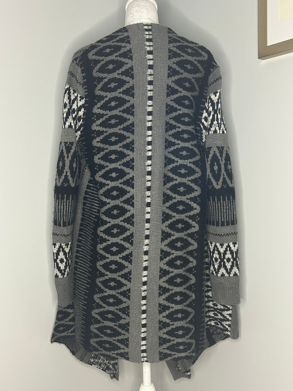 Guilty Open Front Pattern Cardigan  Size: Medium