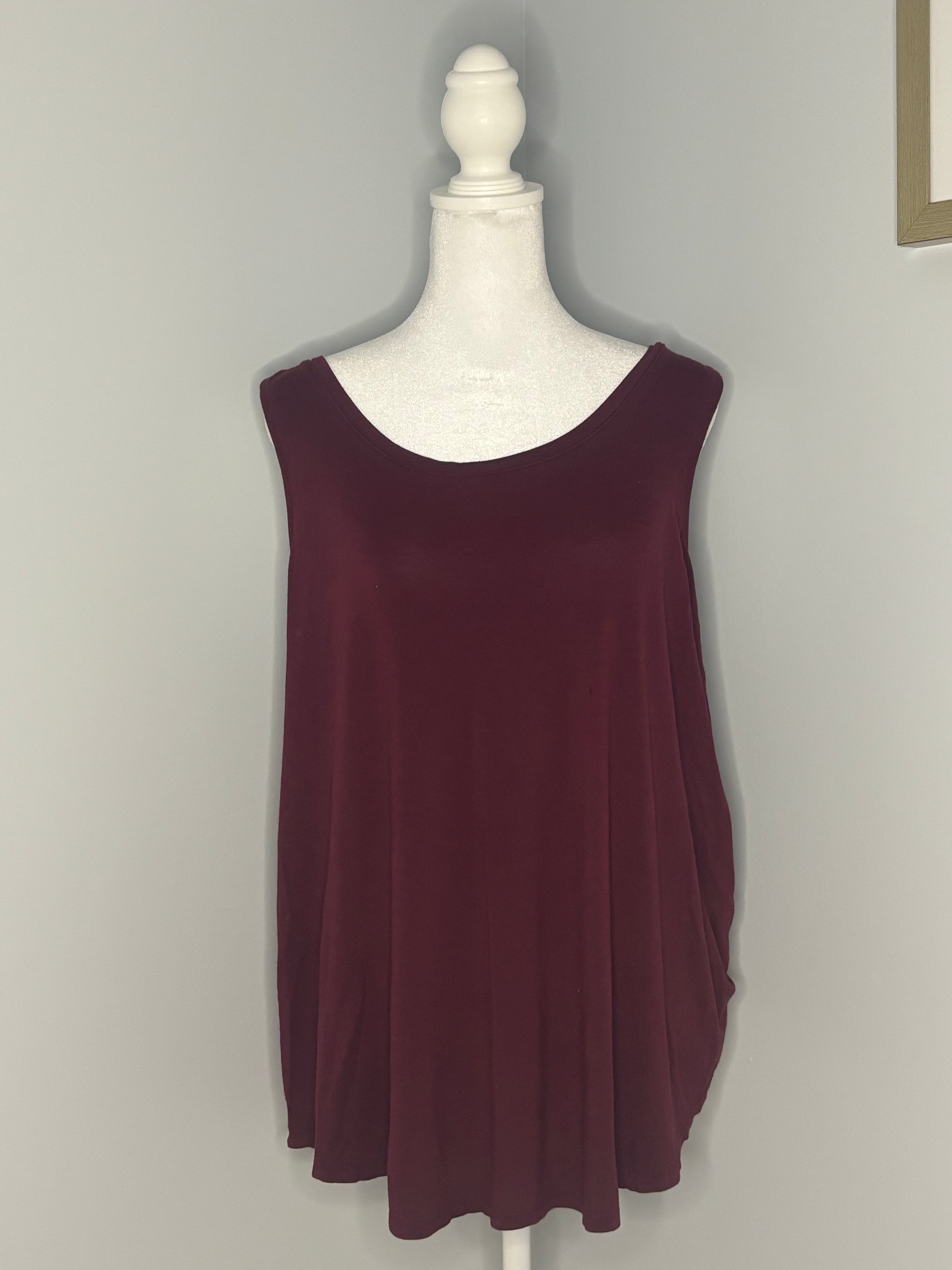 Old Navy Swing Tank - Burgandy