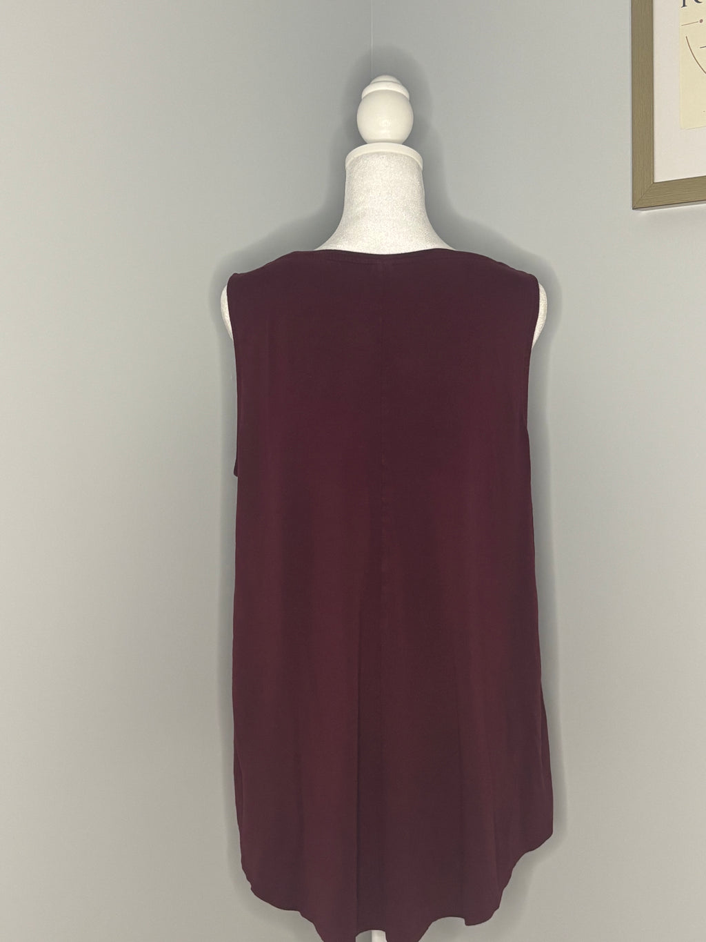 Old Navy Swing Tank - Burgandy