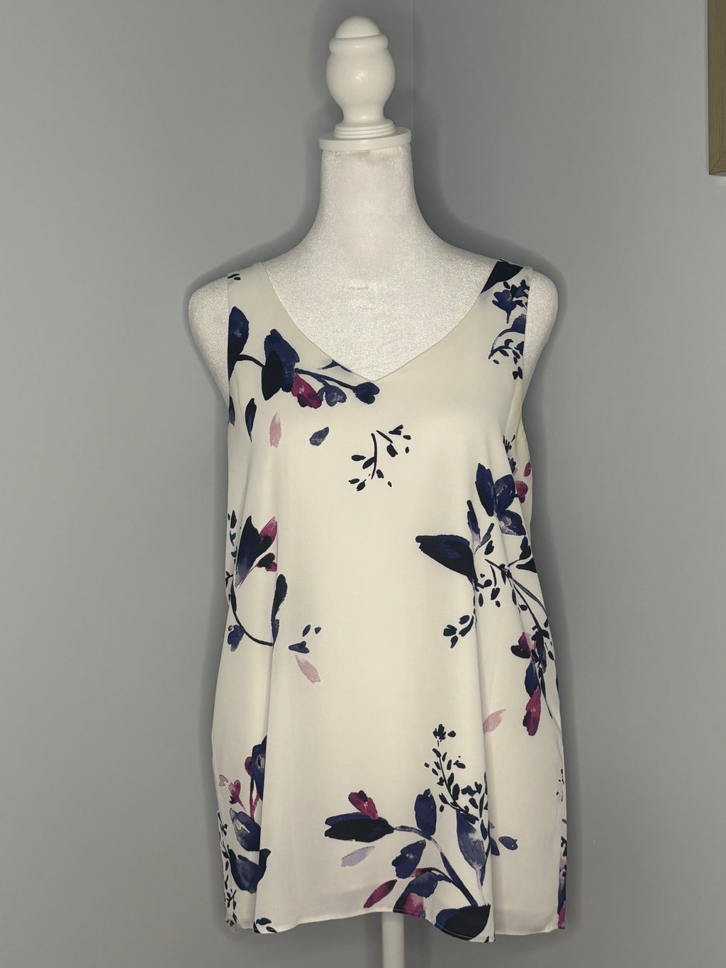 Style for Work Floral Shell Top