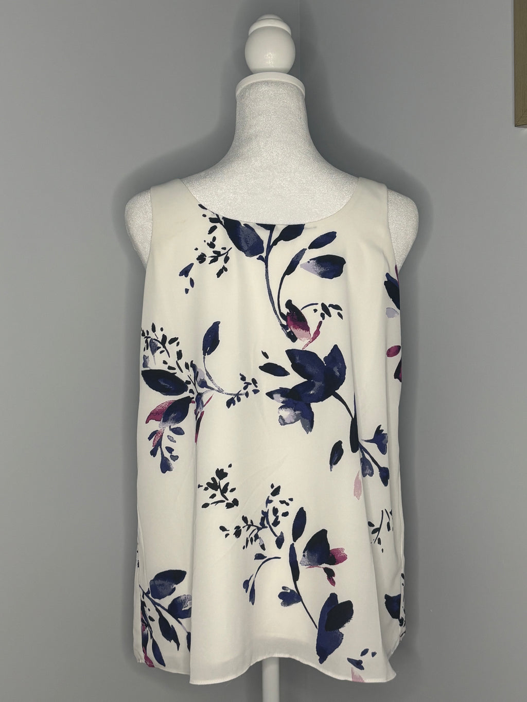 Style for Work Floral Shell Top