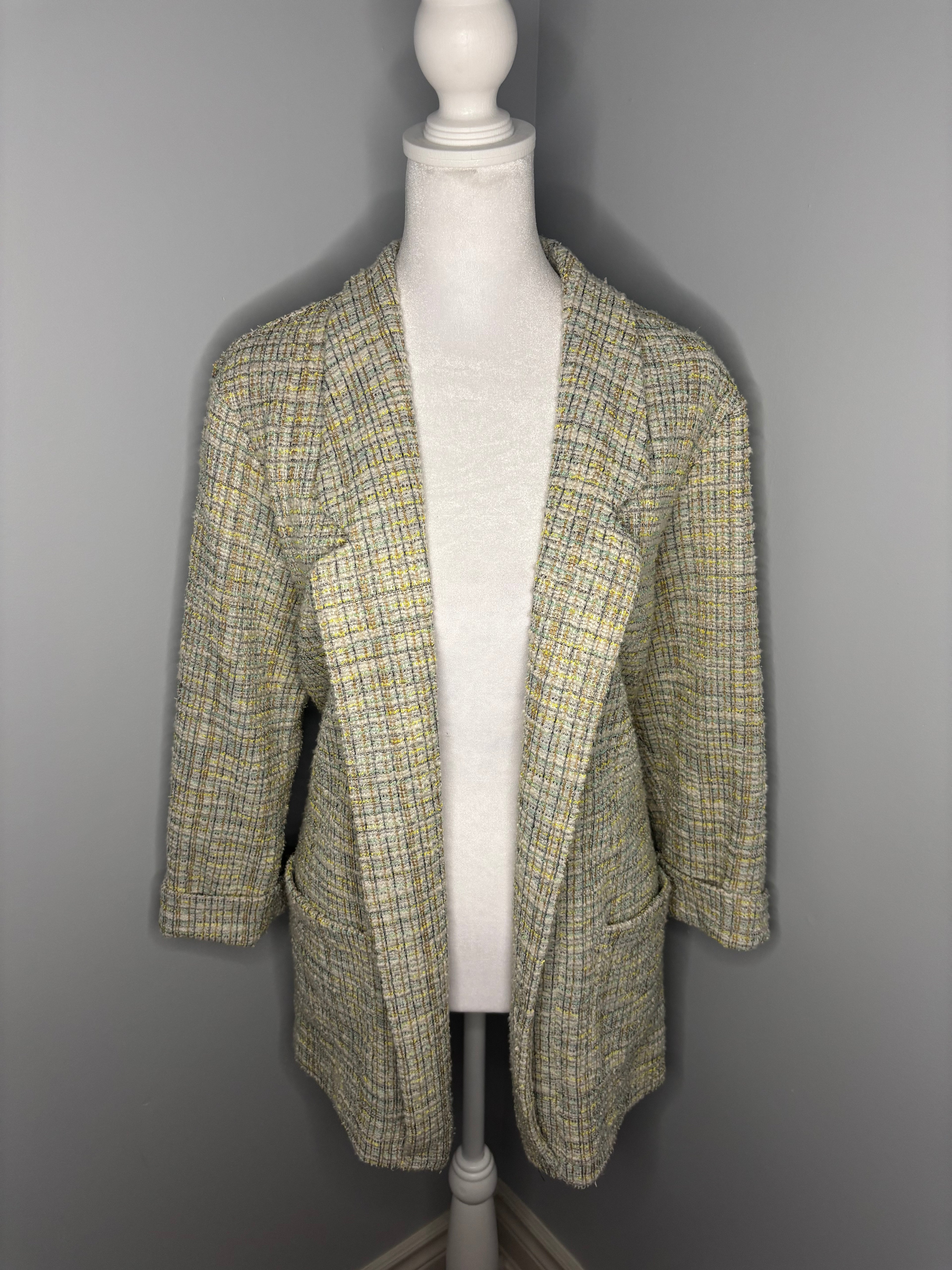 Ricki’s Textured Open-Front Blazer/Cardigan
