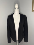 Calvin Klein Black Open-Front Blazer
