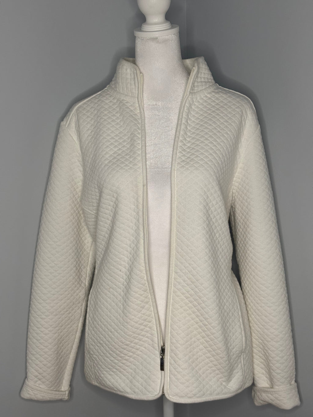 Croft & Barrow Quilted Zip-Up Jacket