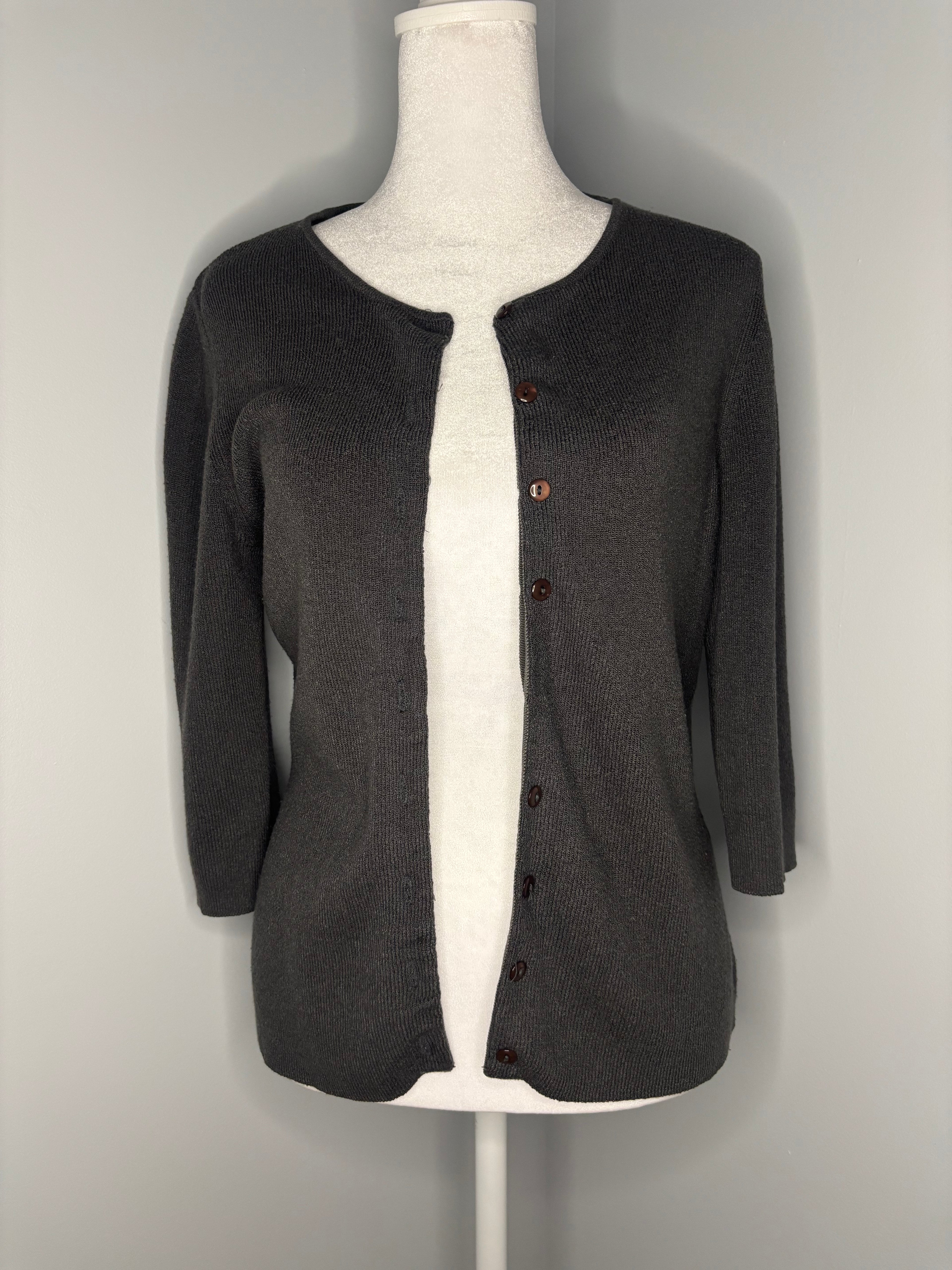 Jacob Knit Cardigan 3/4 Sleeve