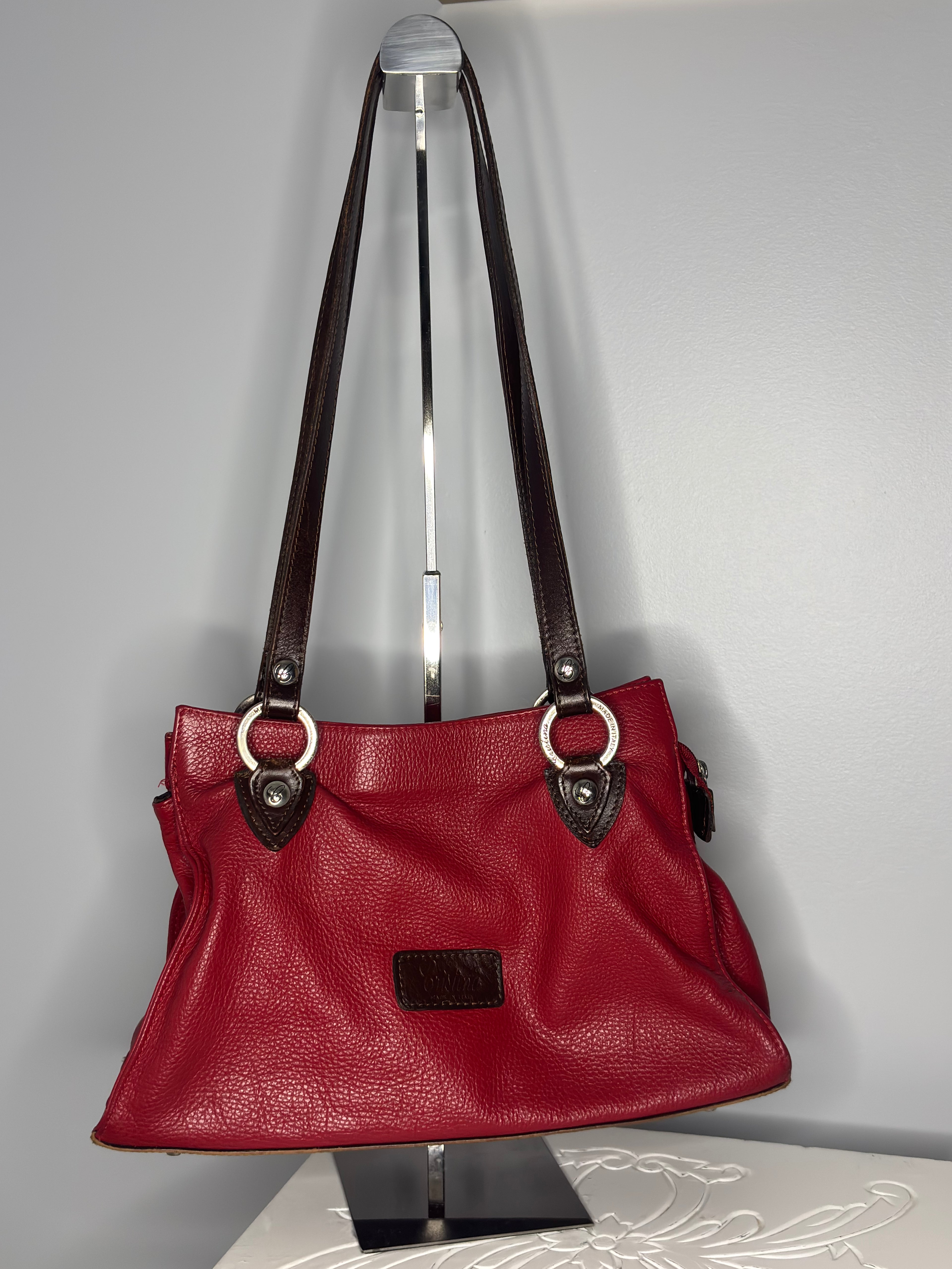 Cristina Genuine Leather Handbag – Made in Italy