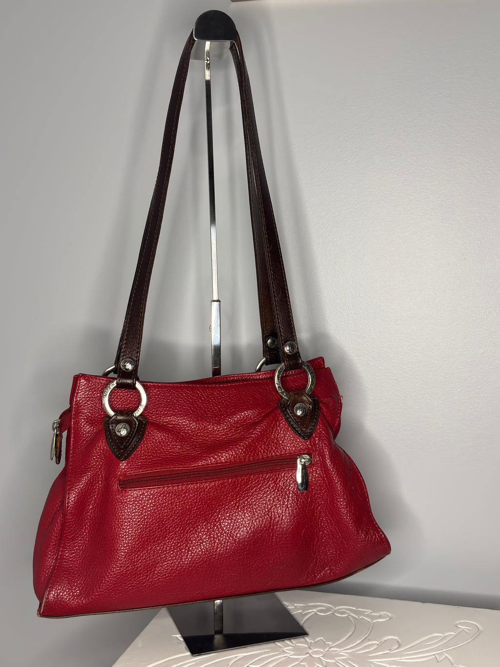 Cristina Genuine Leather Handbag – Made in Italy