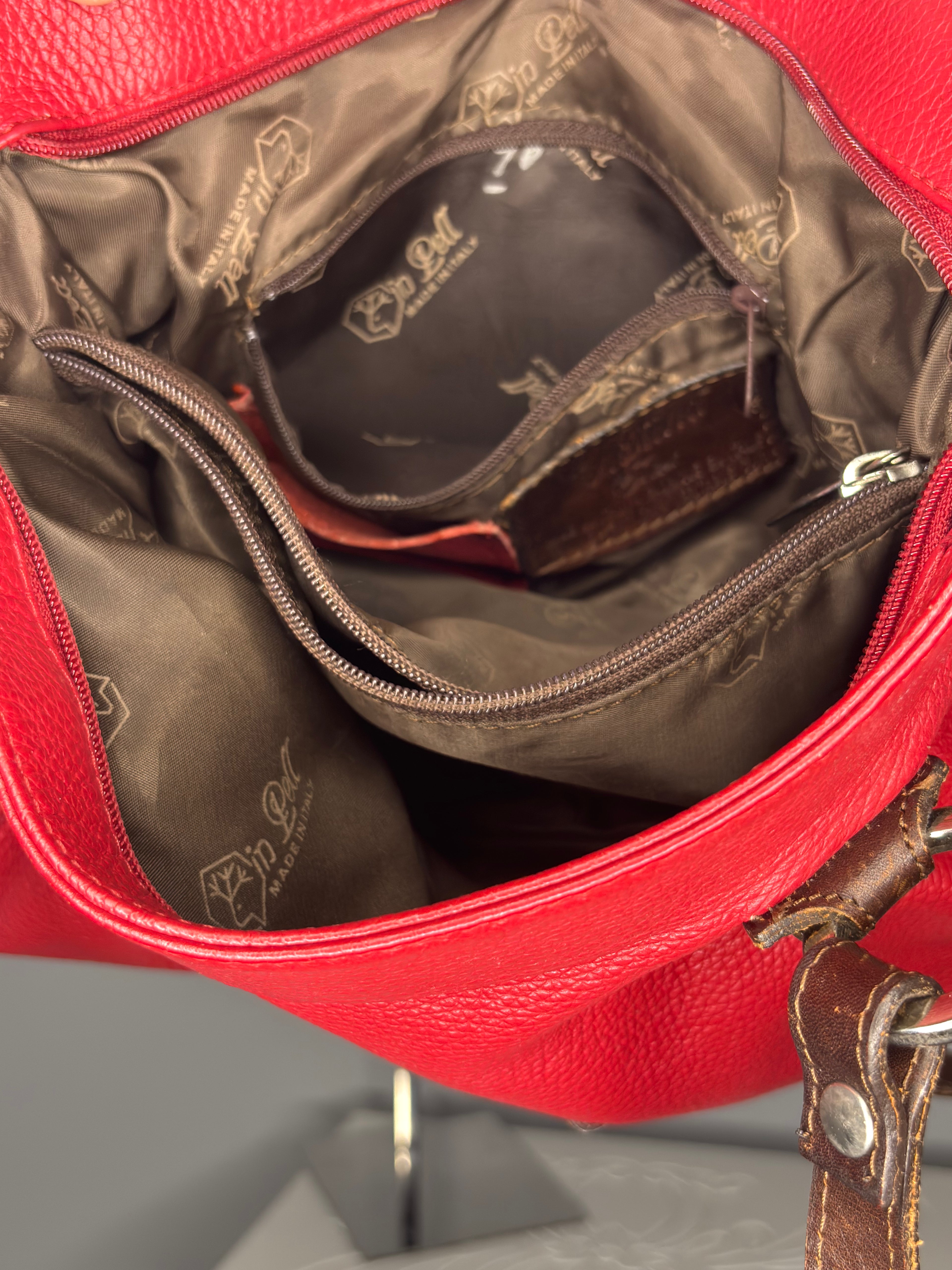 Cristina Genuine Leather Handbag – Made in Italy