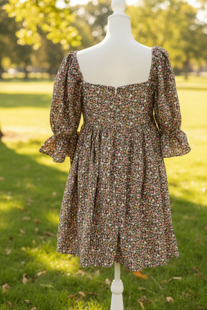Little Mountain Vancouver Cordova Floral Dress – Size Medium
