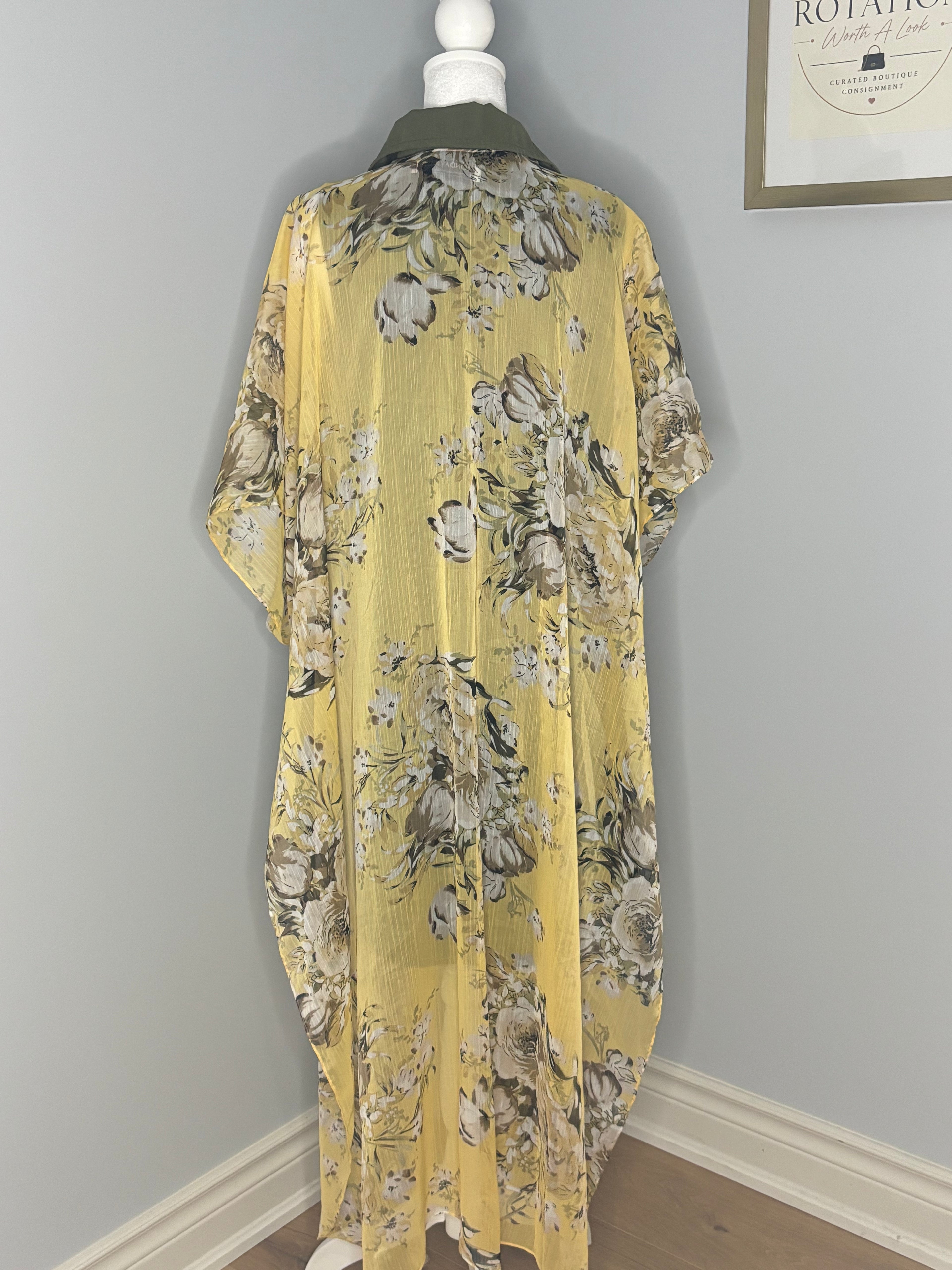 Monday Muse Floral Duster Kimono – Handmade in Toronto
