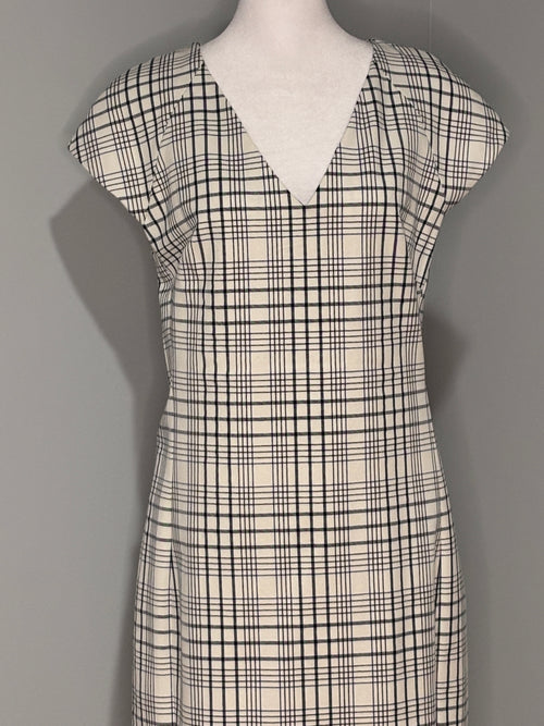 Banana Republic Plaid Sheath Dress – Size 12 (NWT)