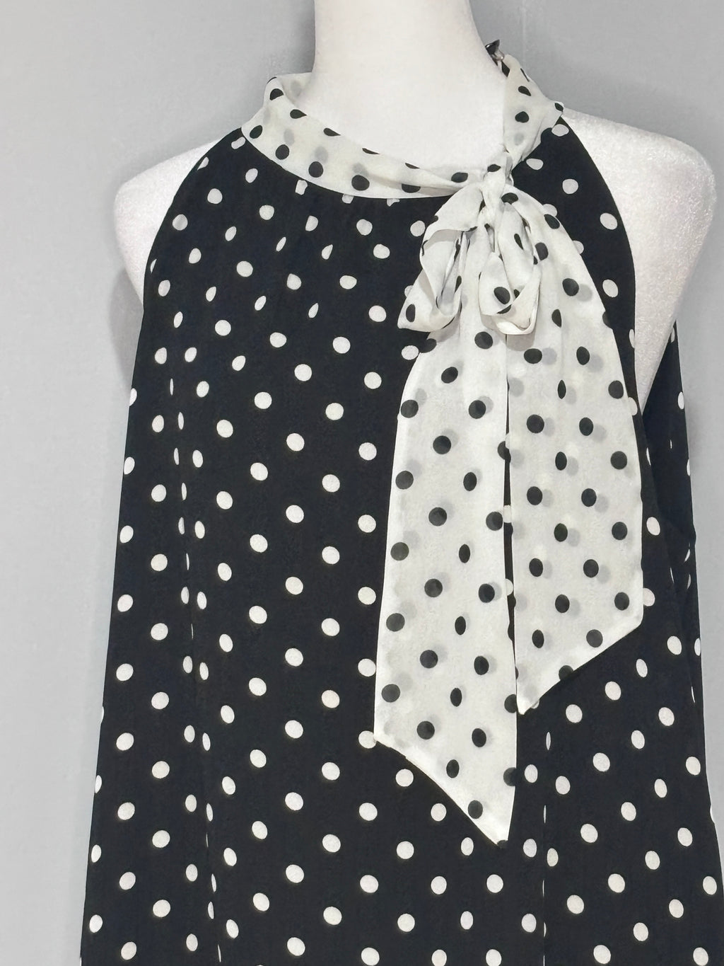 Melanie Lyne Polka Dot with bow Size 10