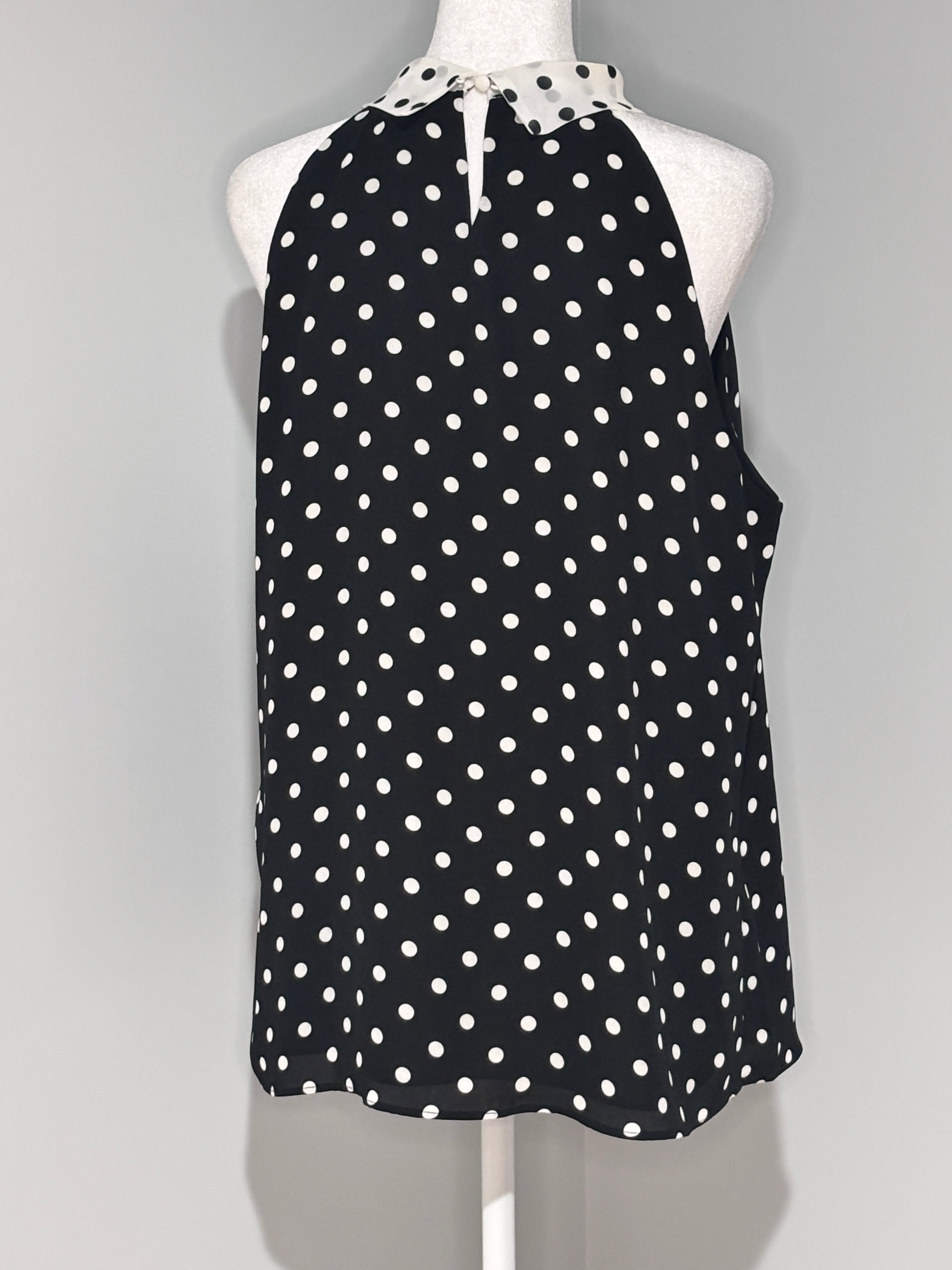 Melanie Lyne Polka Dot with bow Size 10