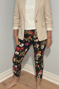 Melanie Lyne Floral Pull-On Pants – Size 10