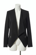 H&M Black Open-Front Blazer | Size 8
