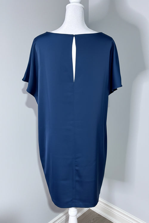 Camber & Grace Navy Shift Dress | Medium