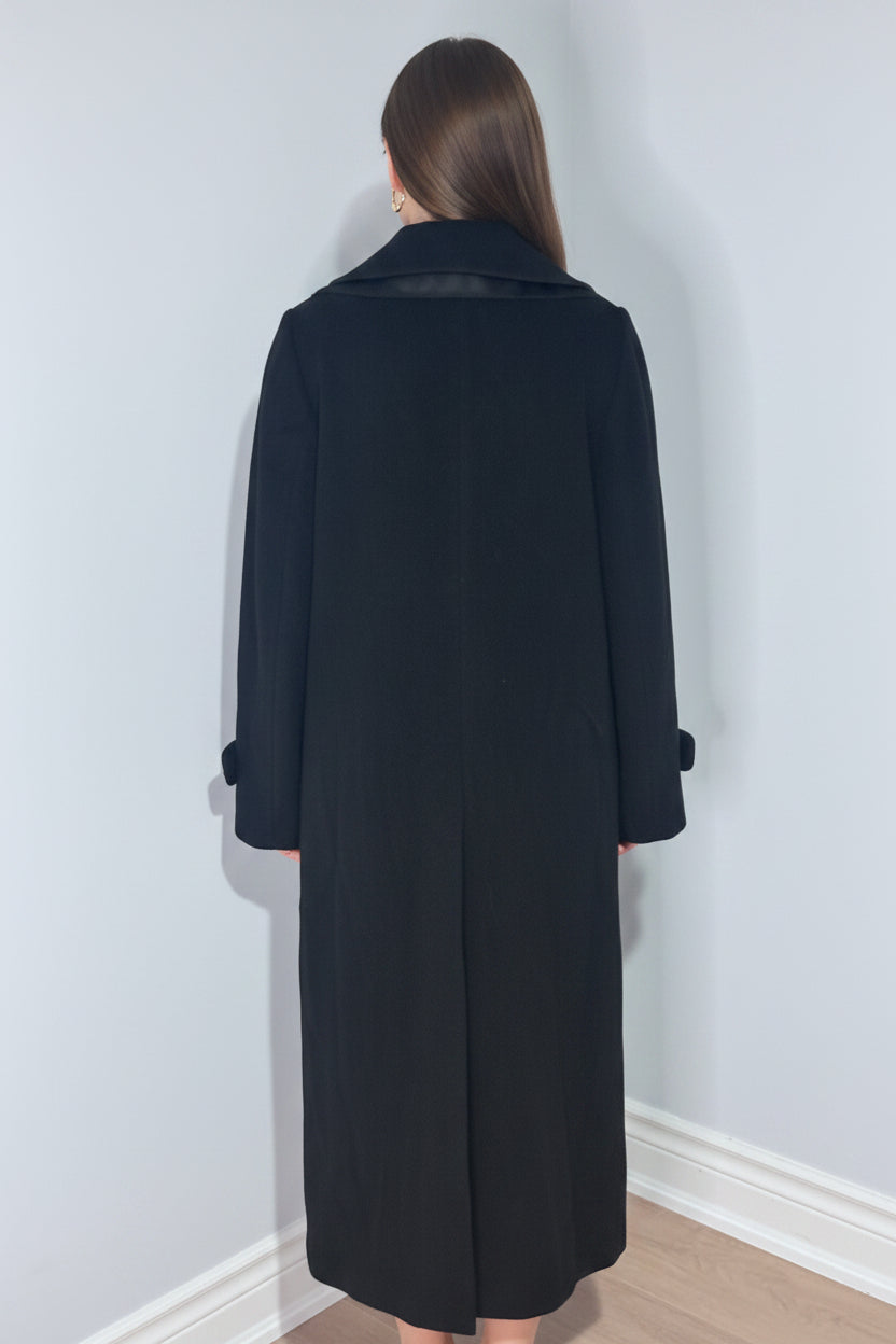 Teresa Tarolla Made in Italy Virgin Wool & Cashmere Coat | Size 16