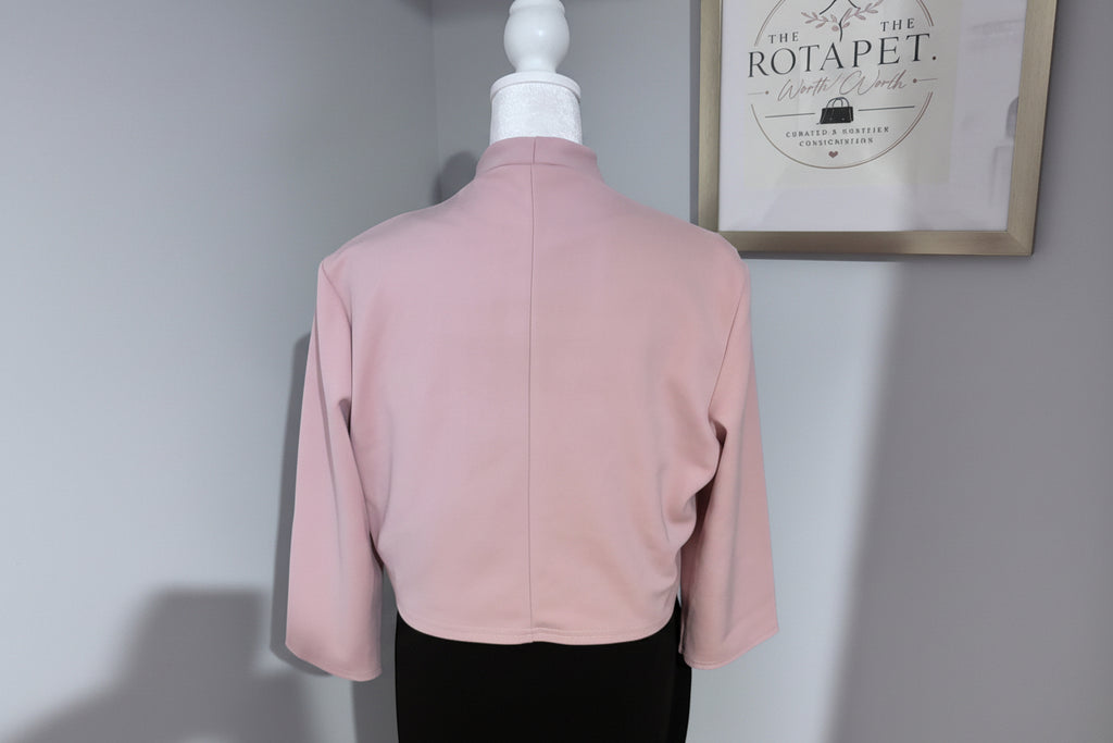Blush Cropped Jacket