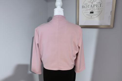 Blush Cropped Jacket