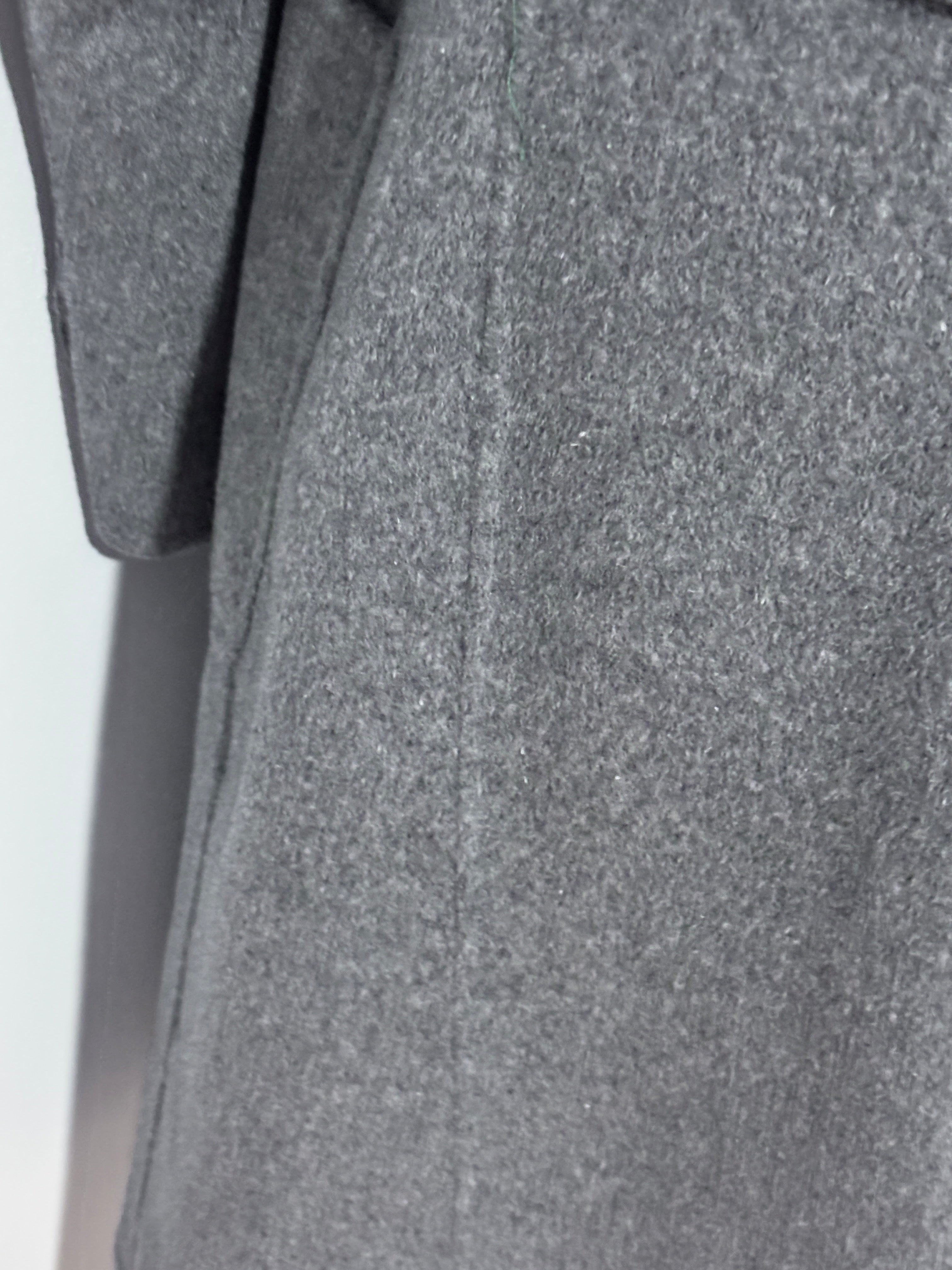 Nanette Lepore Grey Belted Wrap Coat – Size Large