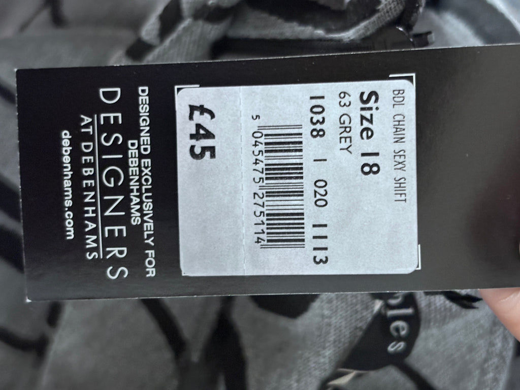 Principles by Ben de Lisi shift dress.  UK 18 CDN 16